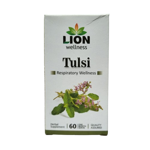 Lion Tulsi Wellness Tablet | Respiratory Wellness | Herbal Supplement