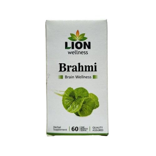 Lion Brahmi Wellness Tablet | Mind & Brain Wellness | Herbal Supplement