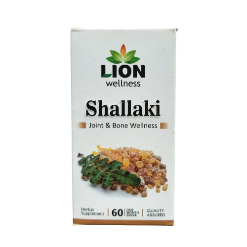 Lion Shallaki Wellness Tablet | Bone and Joint Wellness | Herbal Supplement