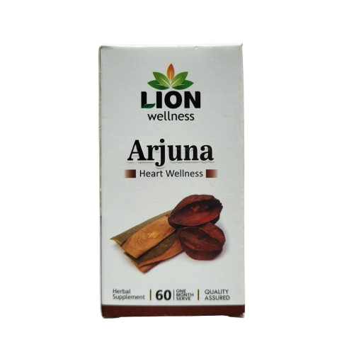 Lion Arjuna Wellness Tablet | Heart Wellness | Herbal Supplement