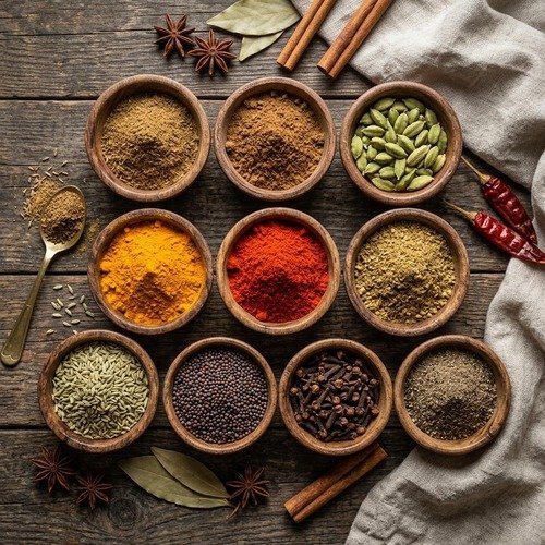 Spices & Kitchen Essentials